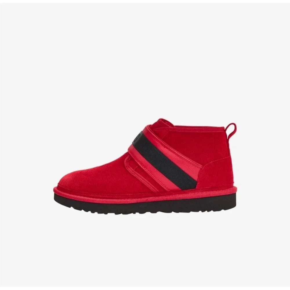 UGG Neumel Snapback Men's 118570-SBR‎ samba RED color Boots Size 11